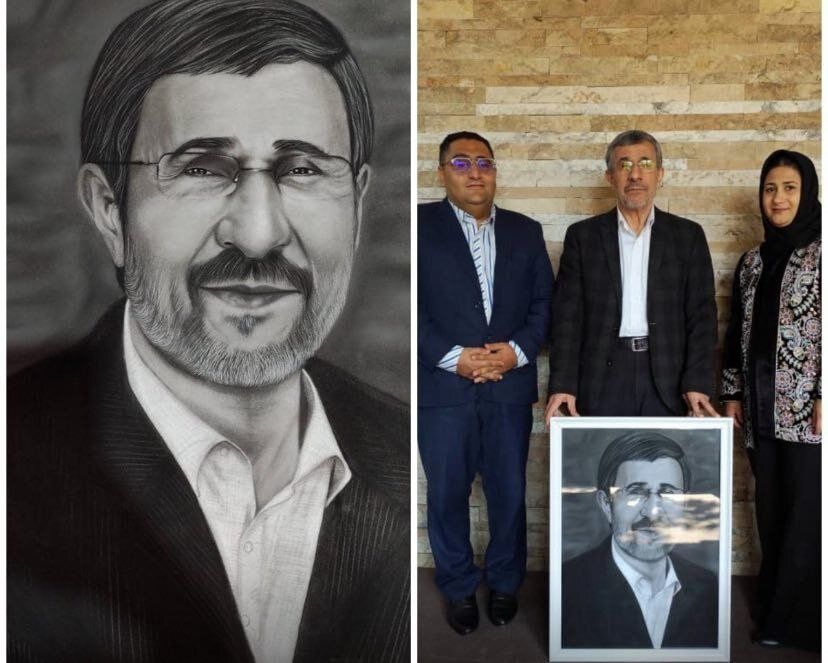 هدیه طرفدار احمدی نژاد به مناسبت تولدش / آقای رئیس جمهور سابق چند ساله شد؟+ عکس 2