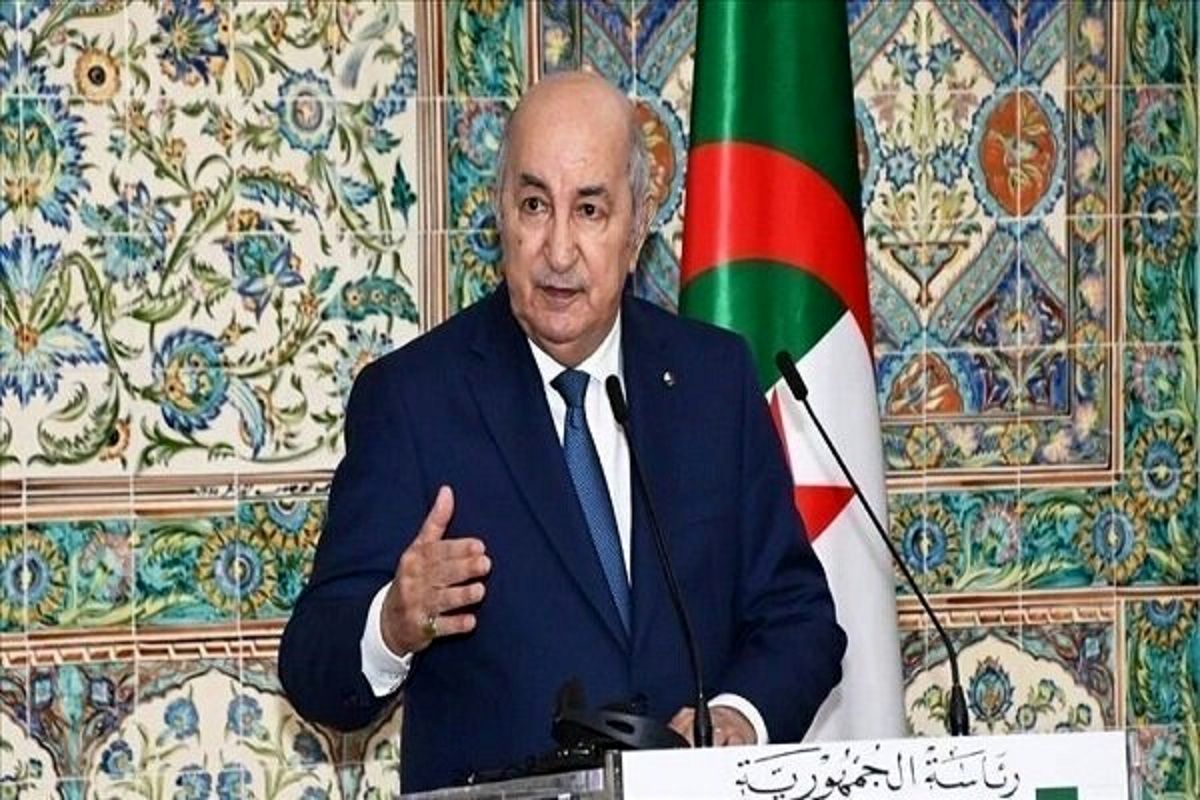 رئیس جمهور الجزایر به منتخب ملت ایران تبریک گفت