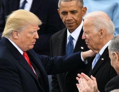کنایه جدید بایدن به ترامپ/به وضوح تعادل خود را از دست داده است