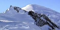 بلندترین قله اروپای غربی در رشته کوه آلپ آب رفت 