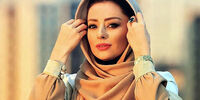 سلفی جذاب نفیسه روشن با عینک قلبی شکل+ عکس
