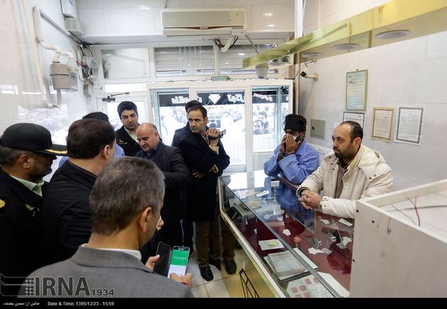 بازسازی صحنه سرقت مسلحانه از طلافروشی