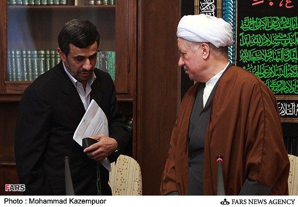 وقتی احمدی نژاد مدیر مرحوم هاشمی رفسنجانی بود +عکس