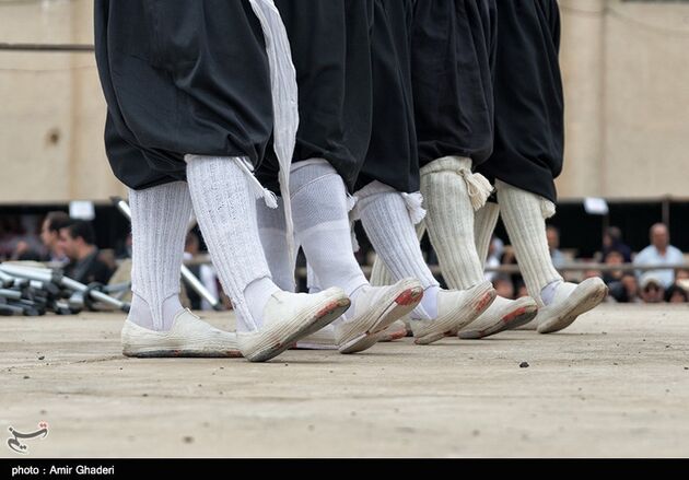 آیین بیل گردانی در شهرستان نیم ور