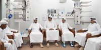 امیر قطر از مجروحان حمله اسرائیل به دوحه عیادت کرد + عکس