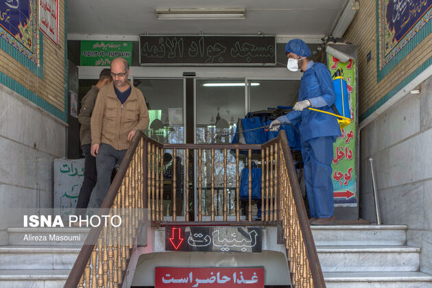 عملیات بزرگ ضدعفونی سطح شهر مشهد