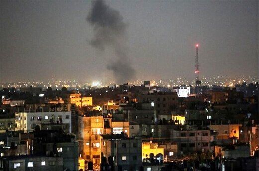 حمله هوایی اسرائیل به سوریه و غزه

