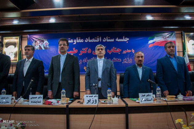 سفر وزیر اقتصاد و دارایی به شاهرود