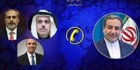 رایزنی عراقچی با وزرای خارجه مصر، عربستان و ترکیه + جزئیات