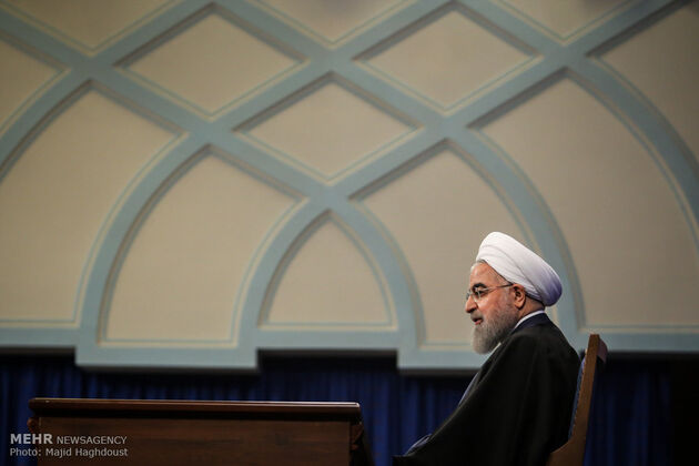 دهمین کنفرانس خبری رئیس جمهوری