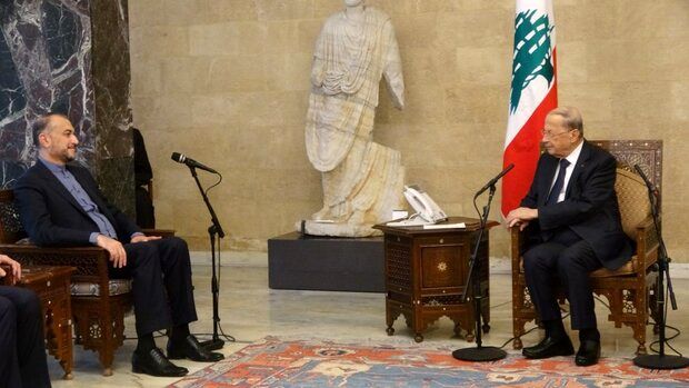 پیام دعوت ابراهیم رئیسی به میشل عون/ در دیدار امیرعبداللهیان با رئیس جمهور لبنان چه گذشت؟
