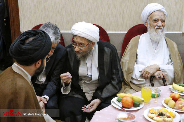 مراسم دامادی فرزند رئیس مجلس