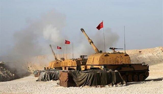 حمله توپخانه‌ای شدید ترکیه به شمال سوریه