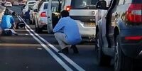 فیلم | لحظه به صدا درآمدن آژیر هشدار در شهر «ریشون لتسیون» اسرائیل