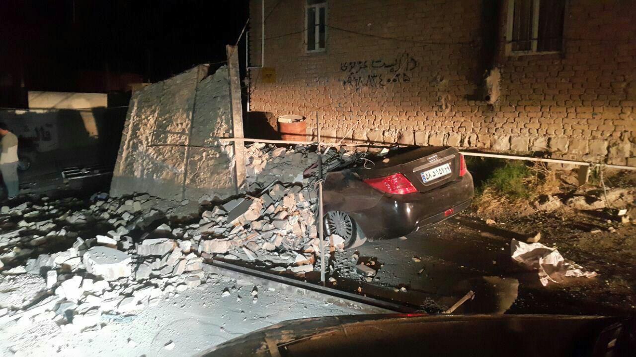 گسترده آسیب زلزله به شهرها و روستاها در کرمانشاه