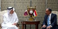 گفت‌وگوی وزیران خارجه قطر و مصر درباره مذاکرات ایران و آمریکا