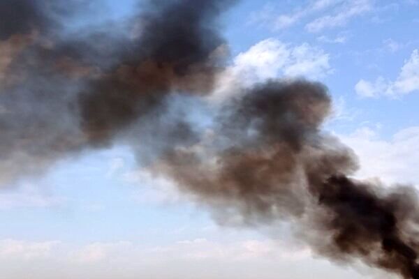 مشاهده دود غلیظ در محدوده کهریزک تهران/ علت چیست؟