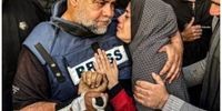 بازگشت خبرنگار الجزیره به آنتن چند ساعت پس از شهادت پسرش 