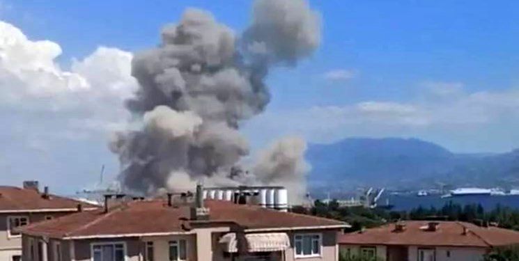 انفجار مهیب در ترکیه/ مردم به وحشت افتادند+فیلم