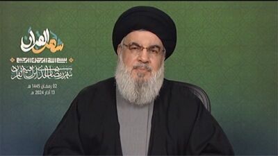 سیدحسن نصرالله: در ایام ماه مبارک رمضان با دعا و کمک‌های نظامی از غزه حمایت کنیم