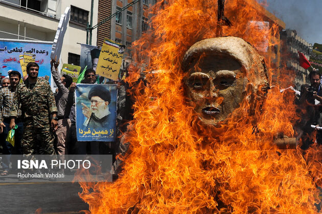 راهپیمایی روز قدس - تهران