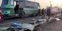 تصادف مرگبار دو اتوبوس در فرودگاه امام
