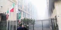 حریق در ساختمان برق حرارتی وزارت نیرو (1)