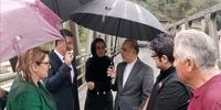 افتتاح پل جدید آلاوردی با حضور سفیر ایران در ارمنستان