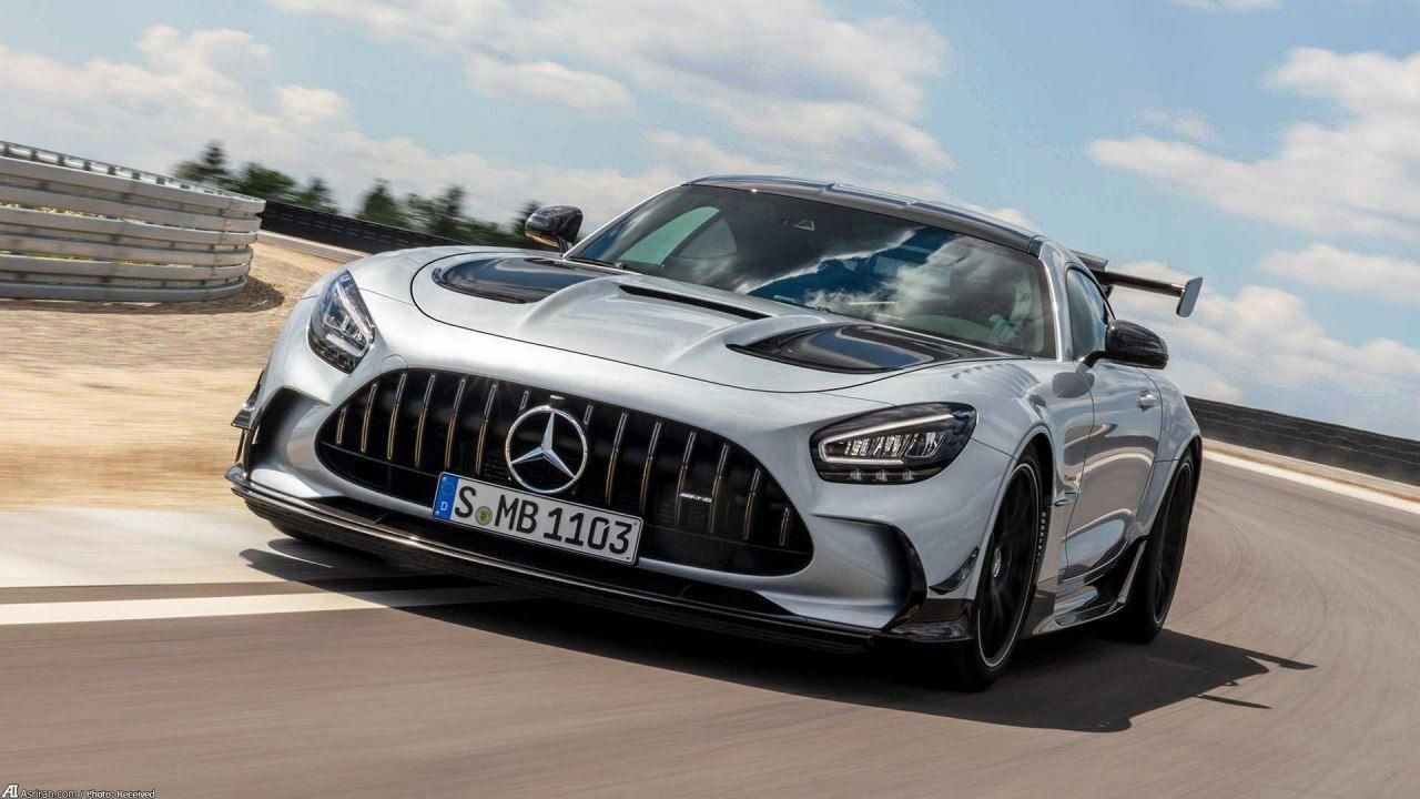 رونمایی از غول جدید مرسدس بنز از نسل جدید AMG GT کوپه ۲۰۲۴+فیلم