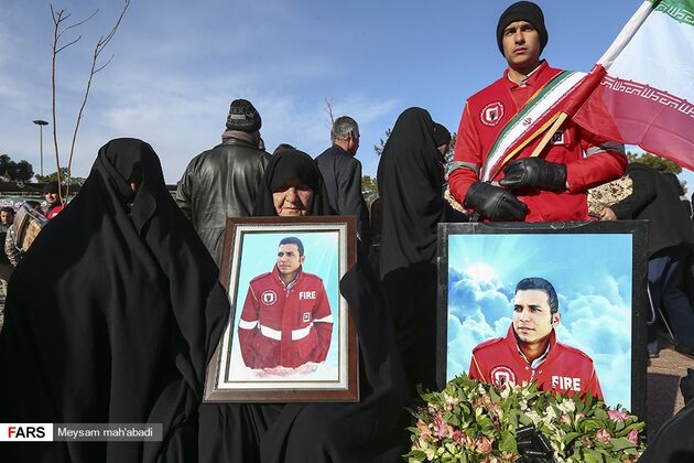 دومین سالروز حادثه پلاسکو و شهادت آتش‌نشانان