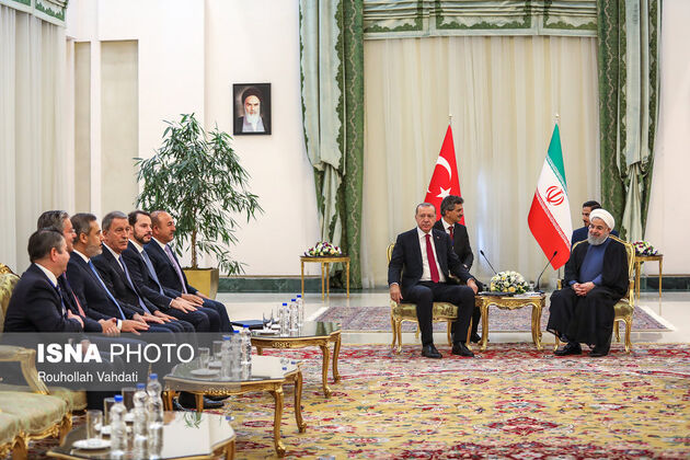 نشست سه‌جانبه تهران با حضور روحانی، پوتین و اردوغان
