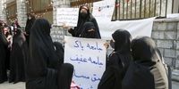 تجمع مدافعان حجاب مقابل مجلس: غفلت، مساوی کشیدن چادر همسر شهید است!