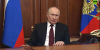 سخنرانی پوتین خطاب به مردم روسیه درباره استقلال دونتسک و لوهانسک
