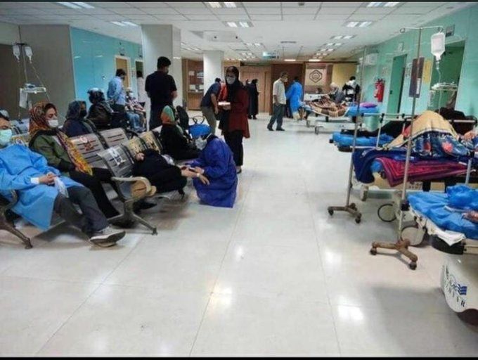 فاجعه کرونایی در بیمارستان گناوه+عکس
