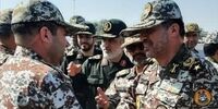 بازدید سردار حاجی‌زاده و امیر صباحی‌فرد از پدافند هوایی جنوب شرق کشور