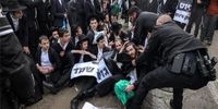 حریدی‌ها علیه انجام خدمت نظامی تظاهرات کردند