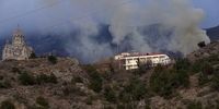 ورود ارتش جمهوری آذربایجان به شهر لاچین/ مردم خانه‌هایشان را آتش می‌زنند
