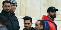امید عالیشاه تماشاگر بازی پرسپولیس - السد +عکس