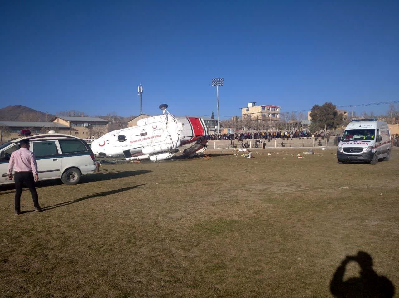 فوری/ تایید فوت یک نفر در حادثه سقوط بالگرد وزیر ورزش
