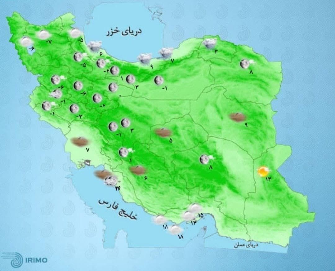 ورود سامانه بارشی جدید به کشور 