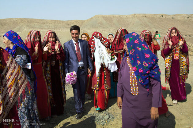 عروسی در ترکمن صحرا