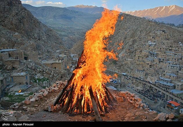 جشن نوروز در روستای پالنگان