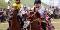 تصاویر مربوط به سوار کاری زنان عشایر ایرانی 