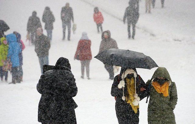 رکورد 68 ساله بارش برف در مسکو شکست + عکس