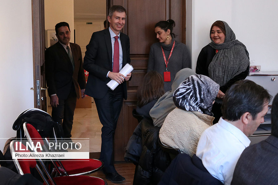 تصاویر نشست خبری «مارکوس لایتنر» سفیر سوئیس در تهران