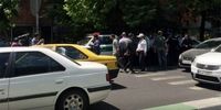 اولین تصاویر از حمله مسلحانه به ۲ مامور ناجا در خیابان طالقانی تهران