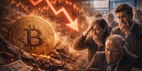 بیت‌کوین به زیر ۷۰,۰۰۰ دلار سقوط کرد | ریزش گسترده آلت‌کوین‌ها | بحران در بازار کریپتو ادامه دارد 