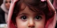 تصویری تلخ از سنگ قبر دختر کاپشن صورتی حادثه کرمان+ عکس