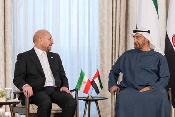 هدیه ویژه قالیباف به رئیس کشور امارات