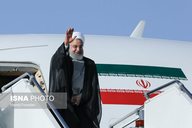 سفر روحانی به قزاقستان